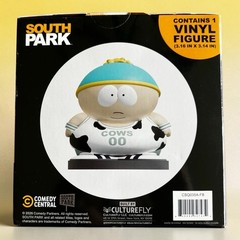 South Park FlyGuys CultureFly Eric Cartman Cows 4” Vinyl Figure with Stand – New