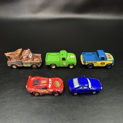 Disney Pixar Cars Diecast Toy car Lot of 5 Mixed – damage Lot *Read Desc