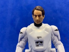 Star Wars Force Awakens- First Order Snowtrooper w/alt heads & resin accessories