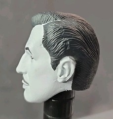 NECA custom fodder Black & White Vincent Price Figure HEAD 3 Accessory