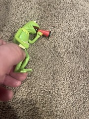 Kermit the Frog Action Figure from the Muppets Take Hollywood