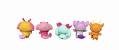 Magic Mixies Mixlings Collectible Hard Plastic (5) Action Figures W/ 3 Wands