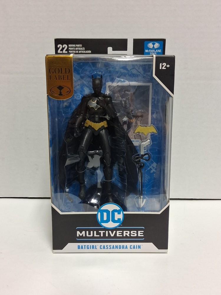 McFarlane DC Multiverse Gold Label Batgirl Cassandra Cain Target Exclusive NIB
