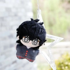 10cm Persona 5 Joker Plush Toy Anime Starfish Body Squeaking Doll Gift