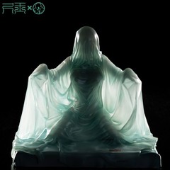 ChiYu Studio Female Ghost Bed Figures Limited Models Collectible Statues H16.5cm