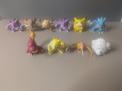 Lot Of 10 Vintage Tomy Pokemon Figures China 1.5″