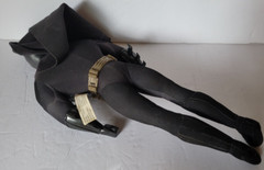 Batman 13”Plush with Vinyl Head Gloves & Belt 2005 Mattel
