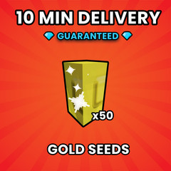Gold Seeds x50 | Grow A Garden 2 🚚 10 Minute Delivery 🚚
