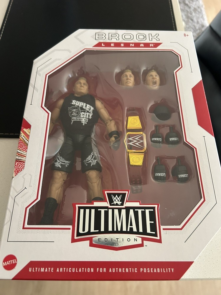 Brock Lesnar WWE Ultimate Edition Mattel Wrestling Figure