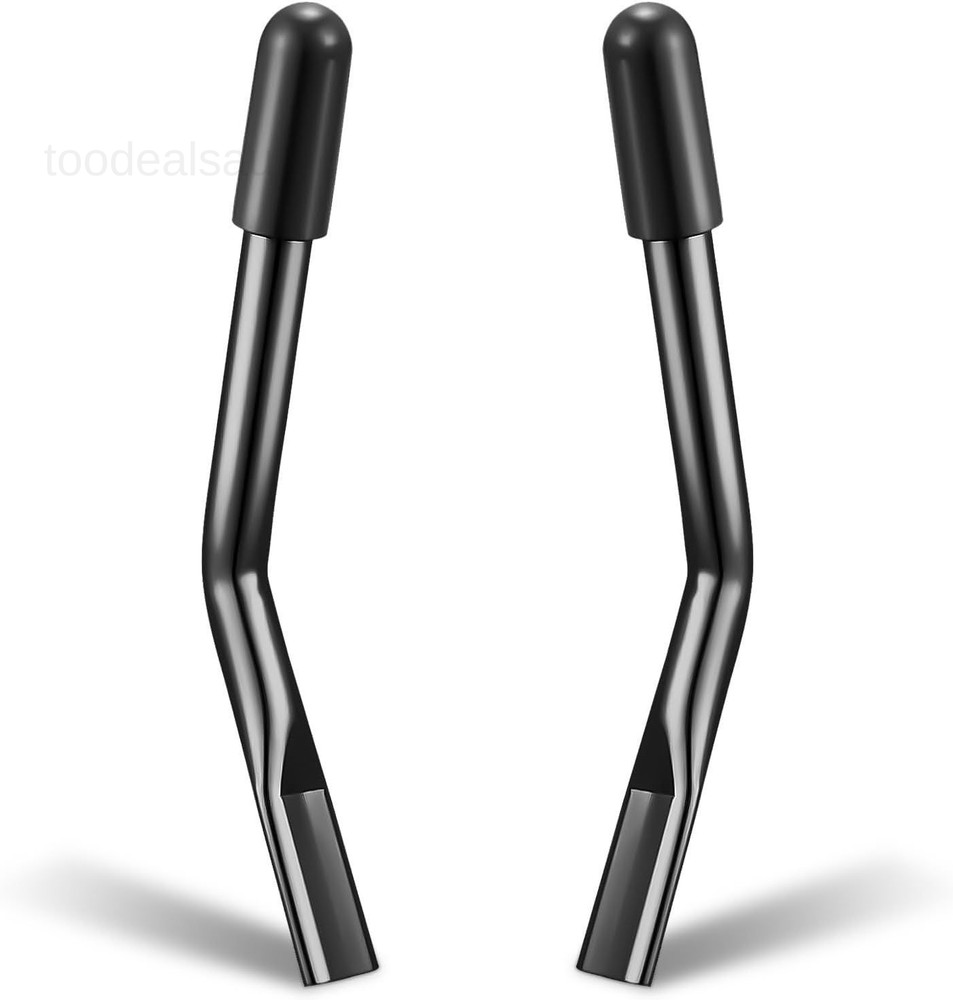 2 PCS Wheelchair Brake Extenders, 8.3 Inch Black