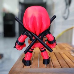 Knuckpool – Knuckles × Deadpool Fan Art 3D Printed Collectible
