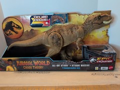 Jurassic World Epic Evolution Chaos Theory All-Out Attack Tyrannosaurus Rex