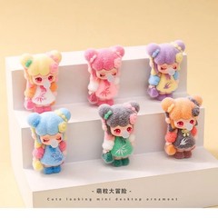Traditional Oriental Plush Figure Blind Box Cute Decorative Collectible Toy Gift