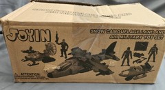 NEW SNOW CAMOUFLAGE LAND & AIR Military Action Figures Toy 3+years JOYIN