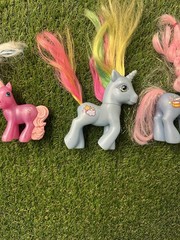 My Little Pony Generation 3 (G3) Lot of 4 Pony Figures Hasbro Vintage 2002-09
