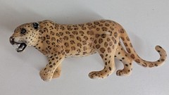 Schleich toy animal action figures german shepherd dog cat leopard wolf lot 5