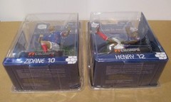FT Champs Zinedine Zidane #10 & Thierry Henry #12 Sports Figures Sealed FRANCE