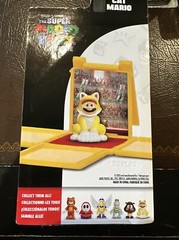 Jakks Pacific Cat Super Mario Bros Movie 1.25 in Mini Figure w/ Question Block