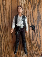 Han Solo Star Wars 1978 Kenner Vintage 12″ Action Figure Original Accessories
