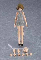 Max Factory figma Styles female body Chiaki with Backless Sweater Action Figure