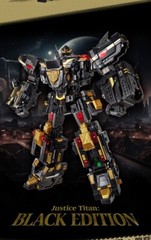Miniforce Super Cops JUSTICE TITAN BLACK EDITION Integration Transformer Robot