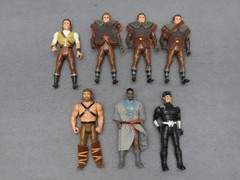 Lot of 7 Robin Hood Prince Of Thieves Kenner Action Figures Vintage