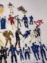 Huge Enormous Lot Bandai Power Rangers Action Figures 1990’s 2000’s Movie Loose