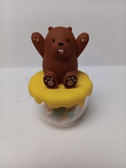 MINISO We Bare Bears Grizz Storage Jar Blind Box Collectible Figurine