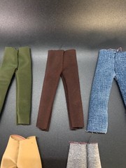 Star Wars Custom 1:12 Scale fabric pants Action Figure Accessories Mandalorian