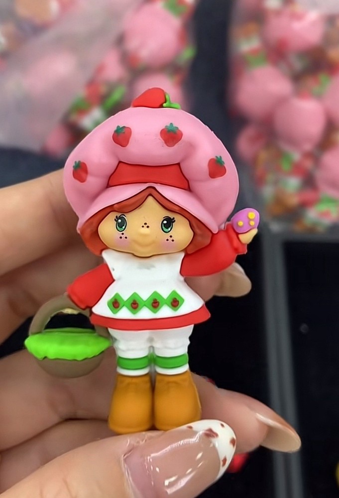 Strawberry Shortcake Mini Figurine Rare Collectible Not Available in Stores