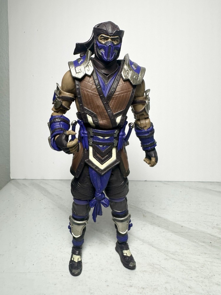 McFarlane Toys Mortal Kombat 7” Sub Zero Action Figure 2019 MK XI