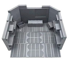Control Center Command Room 3.75″ Figure Playset Collapsible 1:18 Diorama