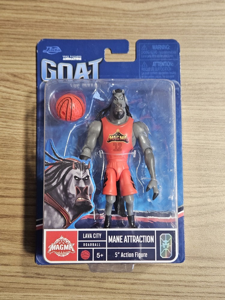 Jada Toys GOAT The Movie Lava City Magma Mane Attraction 5in Figure Boxed