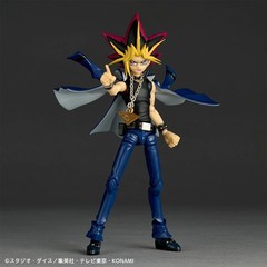 Kaiyodo Revoltech Yami Yugi -Yu-Gi-Oh! Duel Monsters- with Bonus Parts New