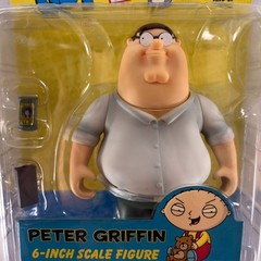 New/Sealed Peter Griffin Family Guy 6″ 2010 Mezco Figure stewie quagmire lois