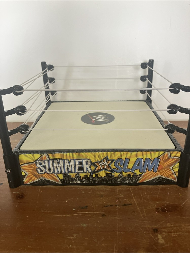 WWE RAW Spring Loaded Wrestling Ring Smackdown WrestleMania SummerSlam