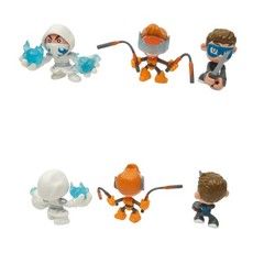 Ninja Kidz Mini Figures Characters Howl Eyeball Wizard Bryton Payton Paxton Lot