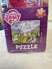 2014 My Little Pony LUNCHBOX PUZZLE 48 pc Rainbow Power Crystal Empire 9.1 x 10