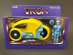 Disney Parks Tron Lightcycle Action Figures Red Yellow Orange 7 Figure Set