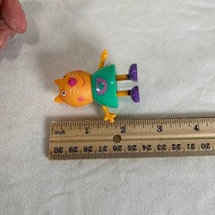 Peppa Pig Candy Cat Figure Lot of 6 Jazwares Articulated Friends Orange Green