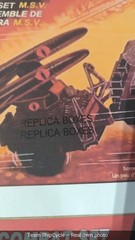 GI Joe Two Cobra Combat MSV and one Char Empty Replacement boxes G2U