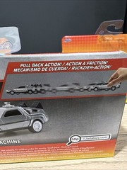 Back to the Future Time Machine Jada Toys Hollywood Rides Time Machine Vehicle