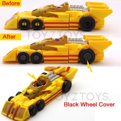3D DIY Wheel Cover Filler M-75A Cannon Gun Upgrade Kit For Legacy Dragstrip
