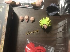SH Figuarts Dragon Ball Z Red Bolt X Lion Heart SSJ Broly
