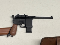 DID WWII German Pistol & Holster 1/6 Action Figure Toys