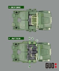 Go better studio GB-1104A upgrade kit for Legacy United Hound,preorder.