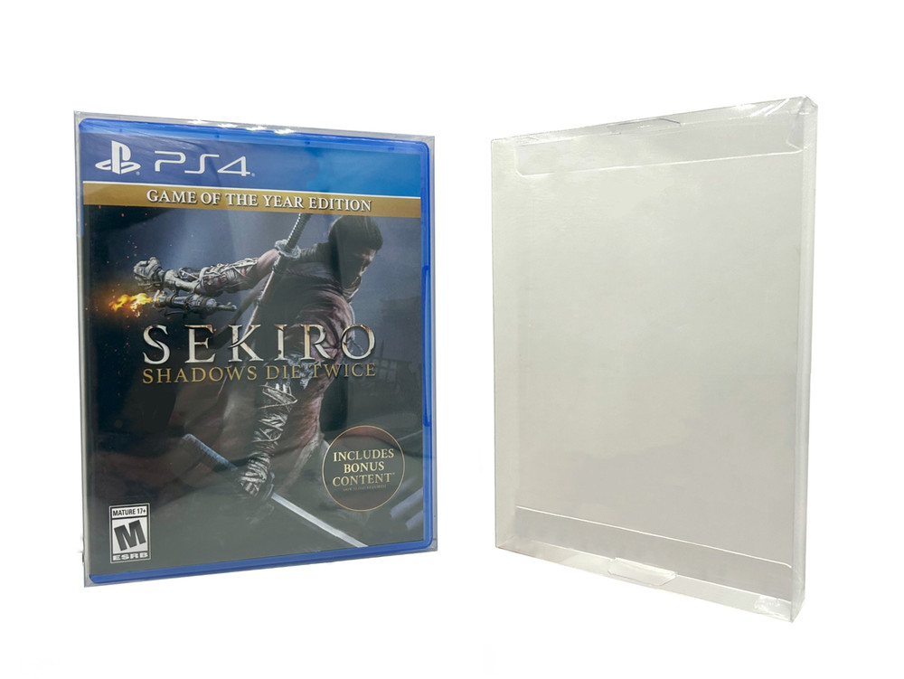 Case Protectors for Playstation Video Games PS4 PS5 – Display Protection Storage