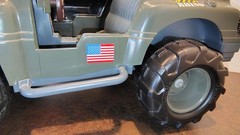 VINTAGE HASBRO 1993 G.I. JOE RHINO GPV JEEP MILITARY VEHICLE