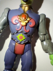 Defenders of the Earth MING the Merciless 1985 Galoob w/ Cape Gun Broken Staff