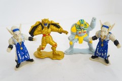 Power Rangers Vintage Figure Lot Bandai 1990s: Goldar – King Sphinx – Finster